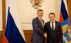 Губернатор Андрей Чибис обсудил с министром транспорта России Романом Старовойтом расширение железнодорожных подходов к МТУ, реконструкцию взлетно-посадочных полос аэропортов региона и другие направления взаимодействия