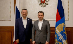 Министр транспорта РФ Андрей Никитин и губернатор Андрей Чибис обсудили комплексное развитие транспортной инфраструктуры в Мурманской области