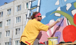The grand opening of the fifth Arctic street art festival "ROST" will take place on August 3 in Murmansk